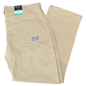 Eddie Bauer Men’s Utility Pants Tan 38 X 30 NWT
